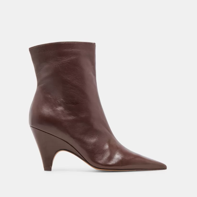 Boots & Booties | Dolce Vita CALICO BOOTIES MAHOGANY LEATHER MAHOGANYLEATHER