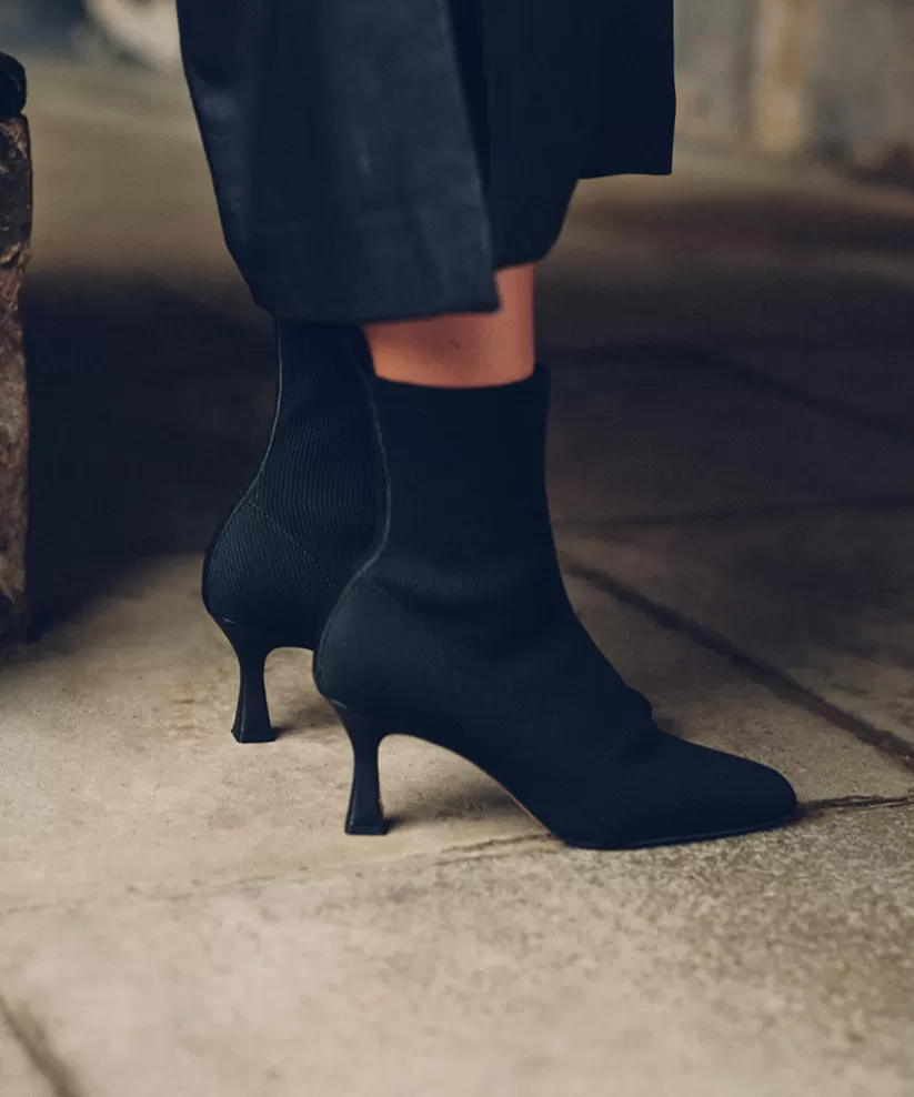 Boots & Booties | Dolce Vita GLAMOR KNIT BOOTS BLACK KNIT BLACKKNIT