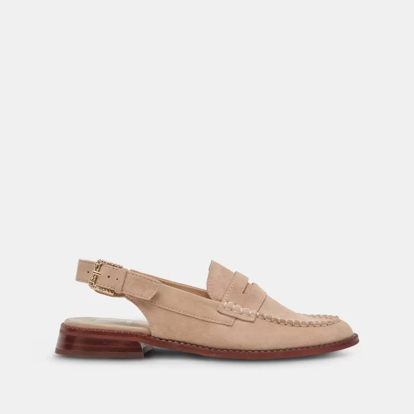 Wide Widths | Flats & Loafers | Dolce Vita HARDI WIDE LOAFERS CAMEL SUEDE CAMELSUEDE