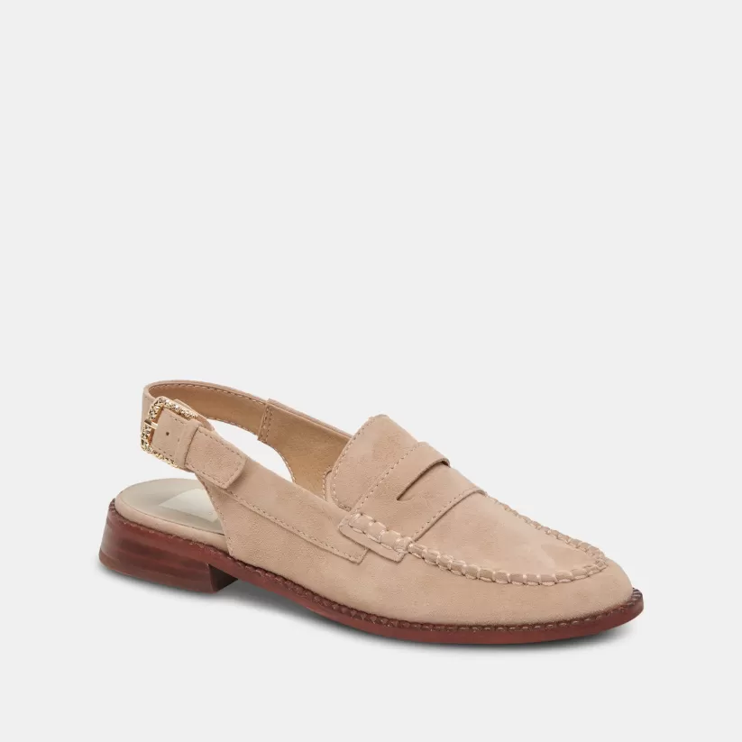 Wide Widths | Flats & Loafers | Dolce Vita HARDI WIDE LOAFERS CAMEL SUEDE CAMELSUEDE