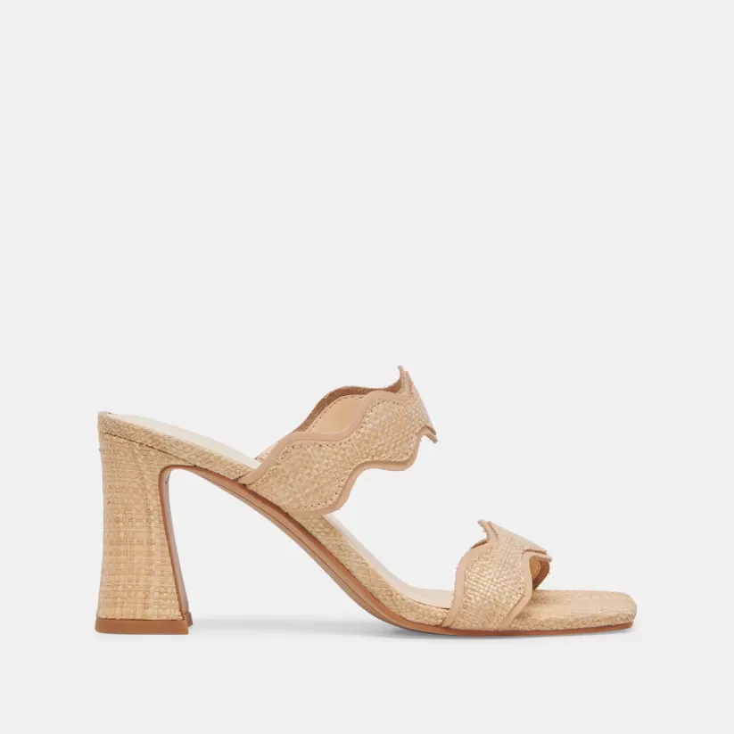 Extended Sizing | Heels | Dolce Vita ILVA HEELS LT NATURAL RAFFIA LTNATURALRAFFIA