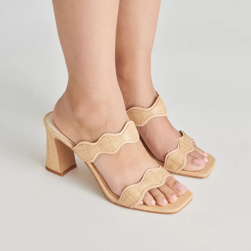 Extended Sizing | Heels | Dolce Vita ILVA HEELS LT NATURAL RAFFIA LTNATURALRAFFIA