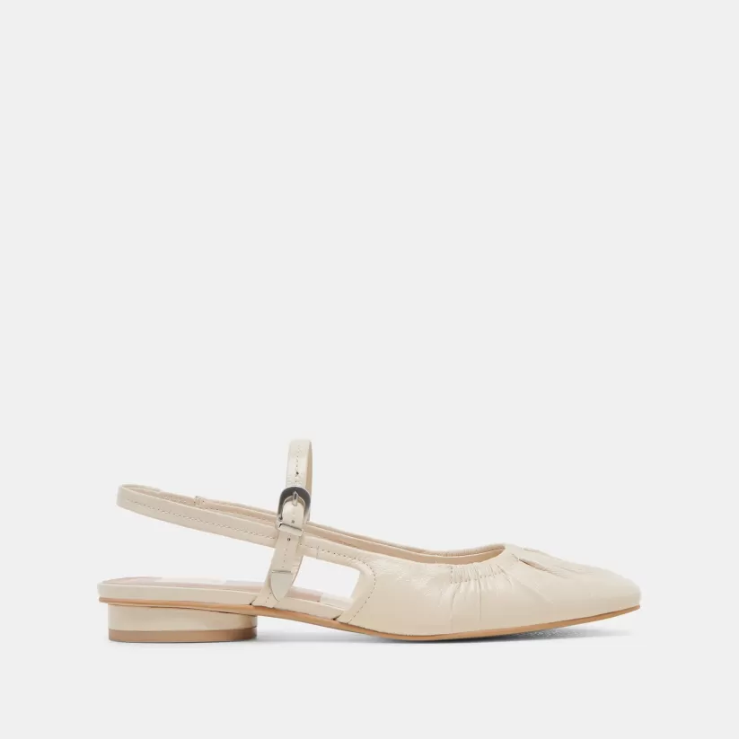 Mary Janes | Flats & Loafers | Dolce Vita RIANNE FLATS IVORY CRINKLE PATENT IVORYCRINKLEPATENT