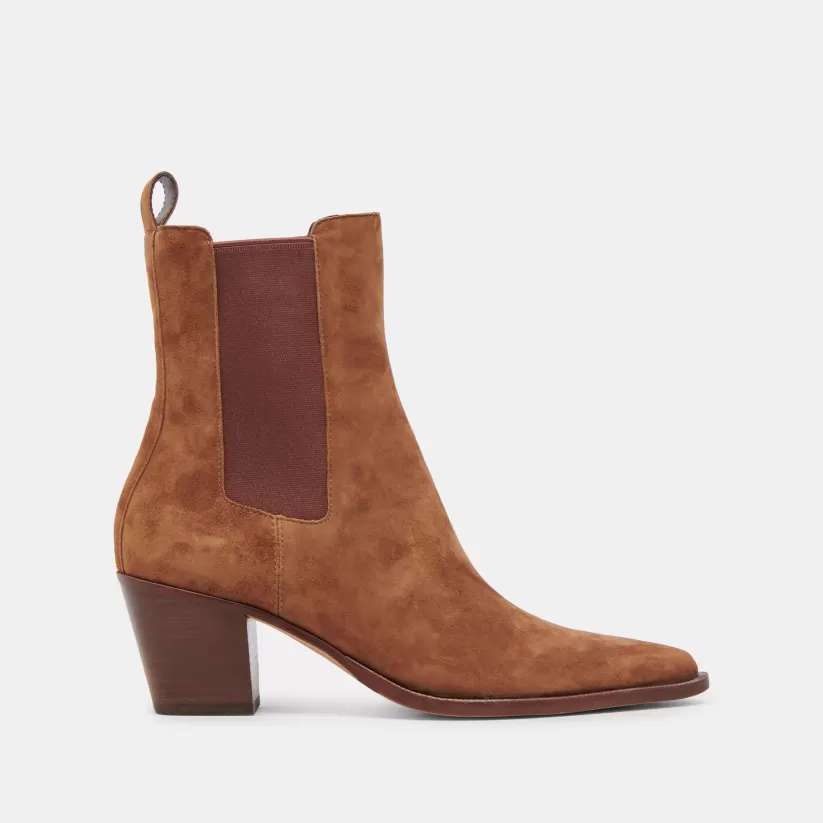 Boots & Booties | Dolce Vita SHADIE H2O BOOTIES BROWN SUEDE BROWNSUEDE