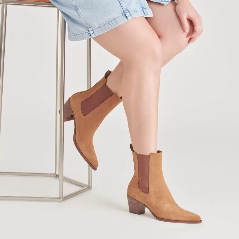 Boots & Booties | Dolce Vita SHADIE H2O BOOTIES BROWN SUEDE BROWNSUEDE