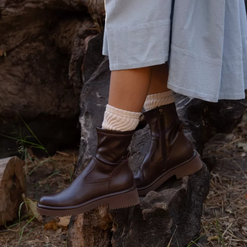 Boots & Booties | Dolce Vita SIMAYA H2O BOOTS MAHOGANY LEATHER MAHOGANYLEATHER