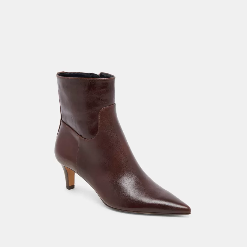 Boots & Booties | Dolce Vita SONDRA BOOTIES MAHOGANY LEATHER MAHOGANYLEATHER