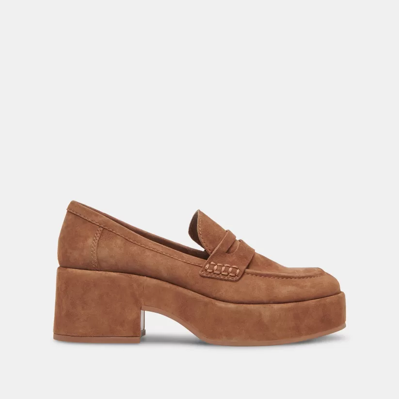 Flats & Loafers | Dolce Vita YANNI LOAFERS CHESTNUT SUEDE CHESTNUTSUEDE