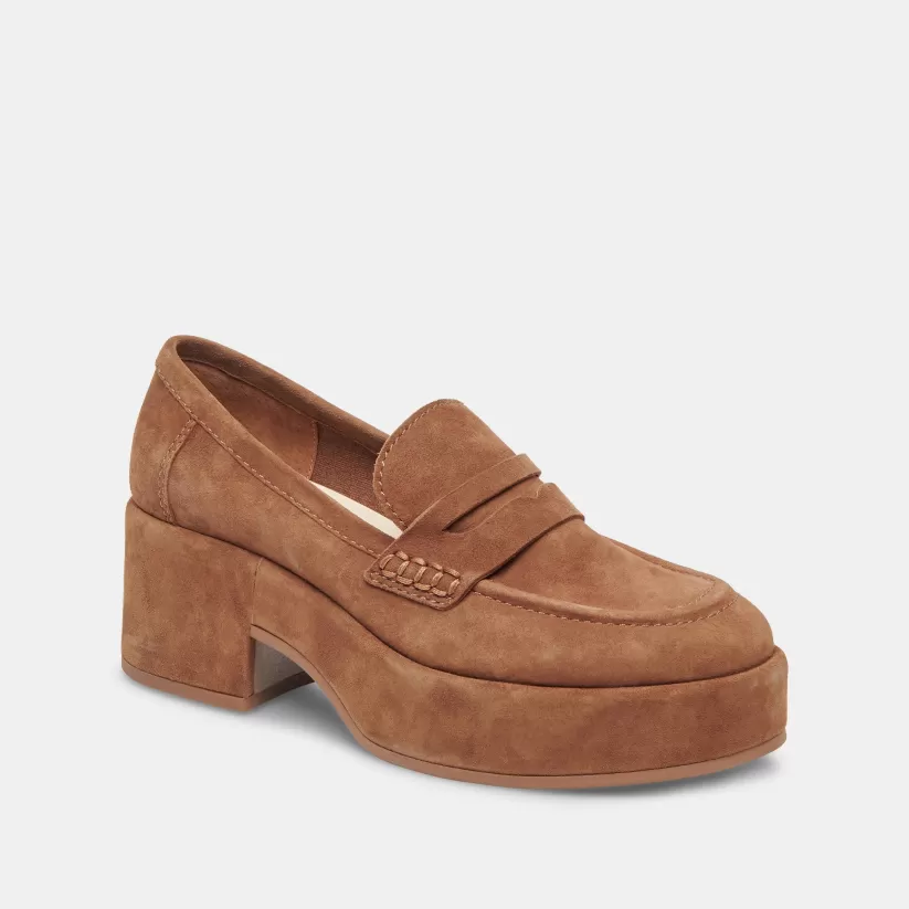 Flats & Loafers | Dolce Vita YANNI LOAFERS CHESTNUT SUEDE CHESTNUTSUEDE