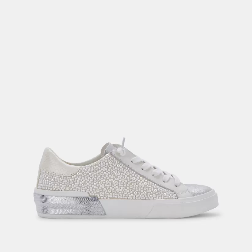 Wide Widths | Sneakers | Dolce Vita ZINA PEARL WIDE SNEAKERS VANILLA PEARLS VANILLAPEARLS